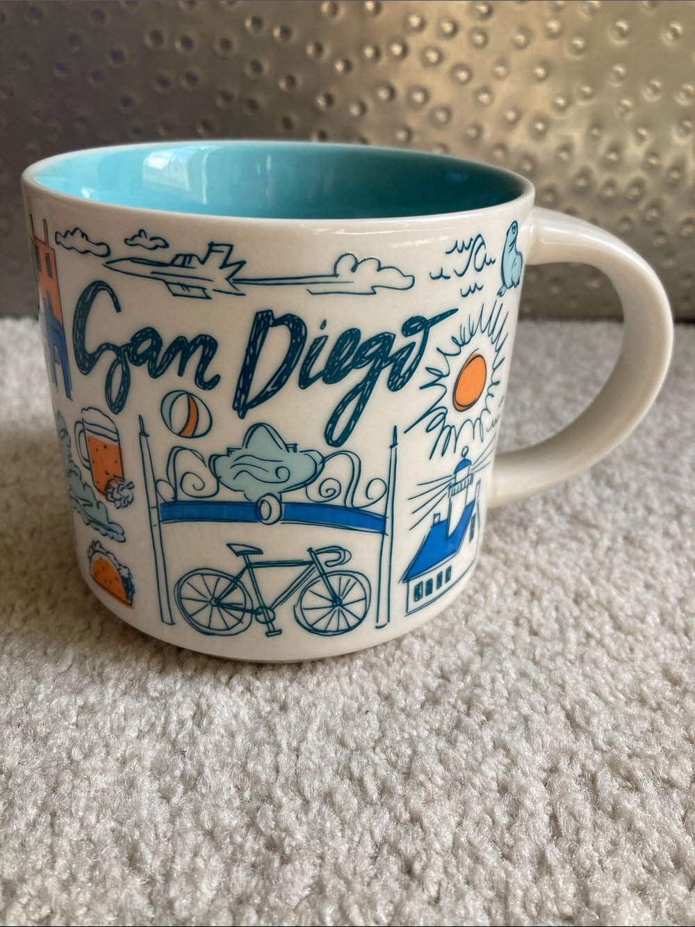 Starbucks San Diego Been There Series Across The Globe Collection 14 oz mug